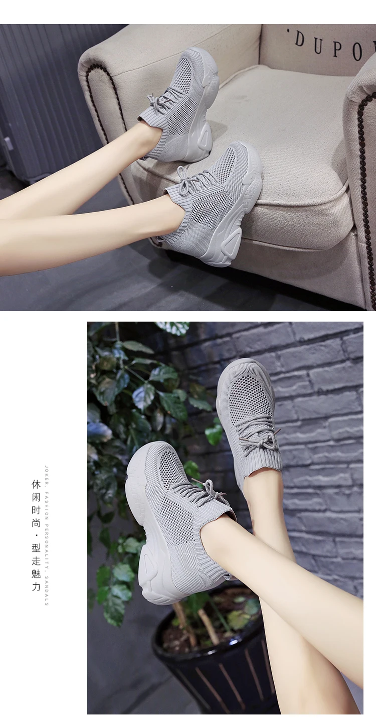 XJRHXJR/размеры 34-40, женские белые кроссовки, обувь на платформе, женские туфли-лодочки, осенняя теннисная обувь, летняя обувь на каблуке, увеличивающая рост 10 см