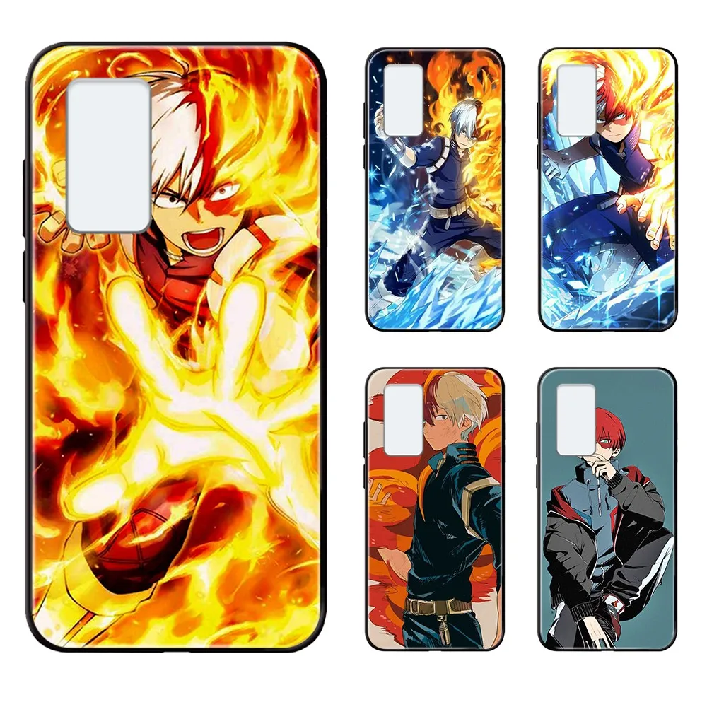 Чехол для телефона My Hero academic Todoroki Shouto корпус Huawei P 8 9 10 20 30 40 Lite Pro Plus smart Z 2019|Бамперы|
