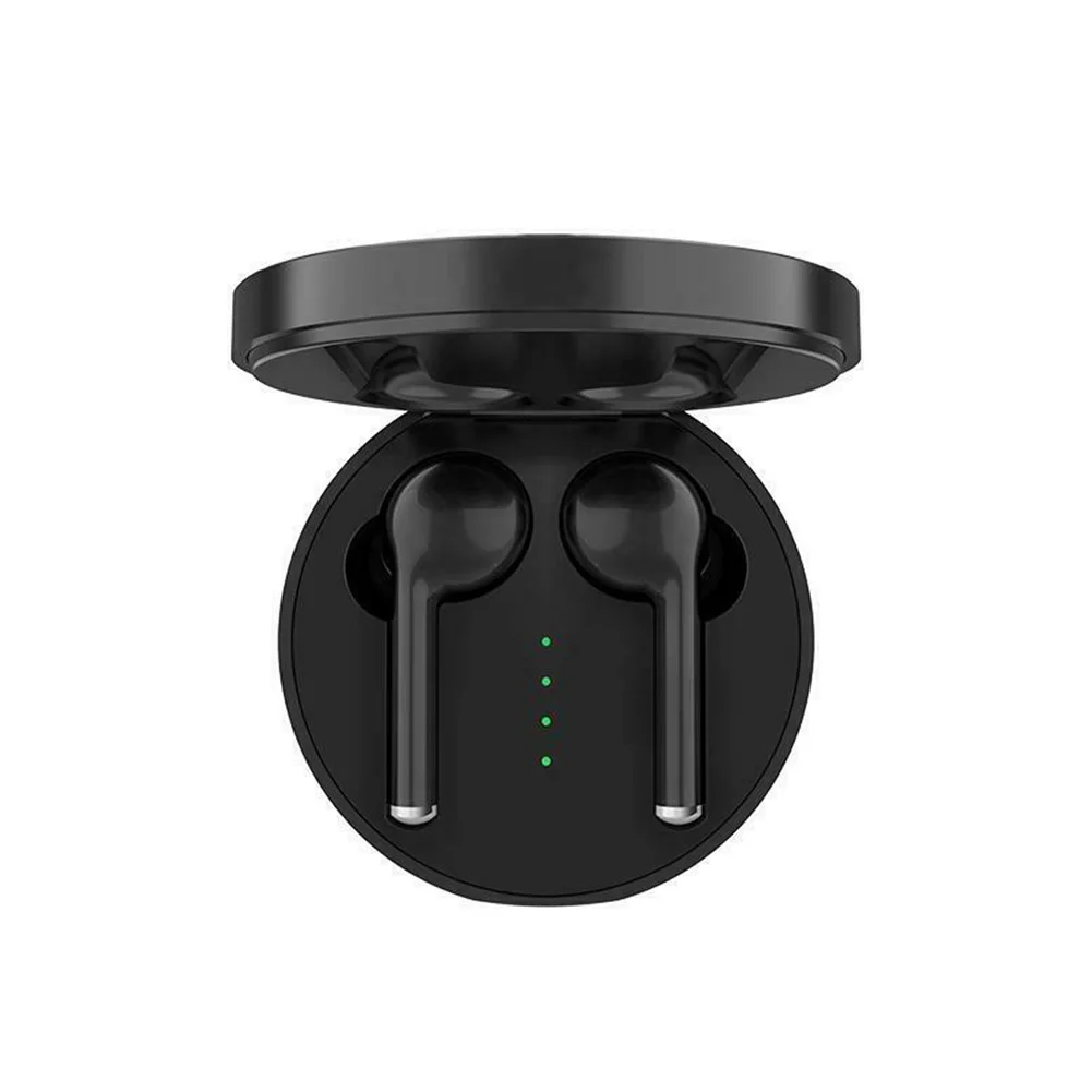 Черный Tw40 стерео уменьшить шум автоматический Sweatproof умный спортивный звук Bluetooth 5,0 портативный беспроводной наушник стабильная перезаряжаемая - Цвет: Черный