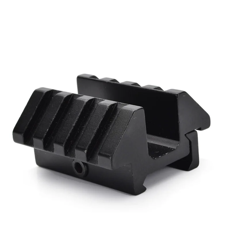 

Tactical 45 Degree Angle Offset Double Side 20mm Rail Dovetail Picatinny Weaver Scope Mount For Rifle Hunting Accessories