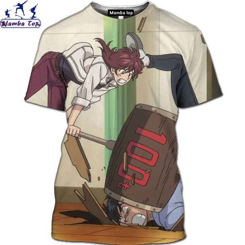 Топ Mamba красивые топы бикини летние футболки с коротким рукавом аниме Охотник