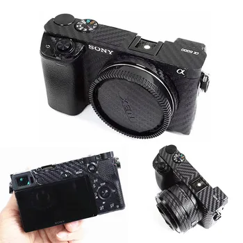 

Anti-Scratch Camera Body Carbon Fiber Film Kit for Sony A6000 A6100 A6300 A6400 A6500 A6600 camera with 16-50mm lens
