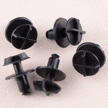 

SHANCHUDWCX 5pcs Car Bumper Tank Engine Cover Fender Fasteners Clips Trim Fit For Jaguar Land Rover