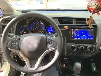 

Upgrade Steering Wheel+RS Dashboard Guage +Big Screen For Honda Fit GK5 2018 Year