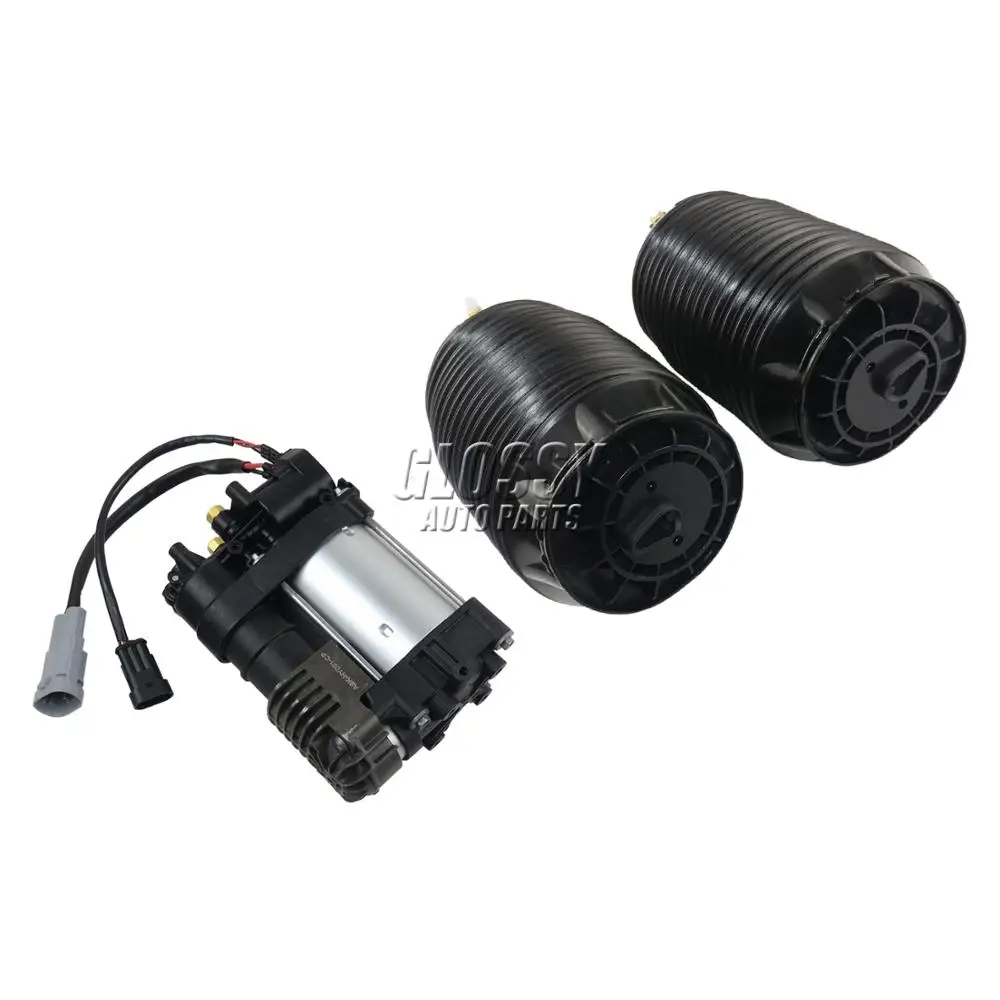 

AP02 2pcs Rear Air Suspension Springs + Compressor Pump Set for Hyundai Equus/ Centennial 09-16