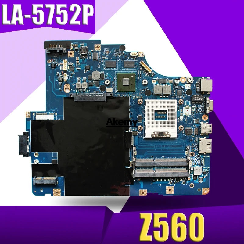 LA-5752P Z560 материнская плата для ноутбука lenovo G560 (sem porta HDMI) | Компьютеры и офис