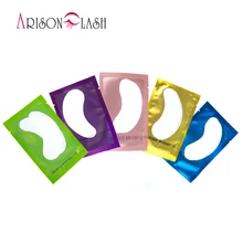 100/50/250/500 пар накладки для наращивания ресниц наклейки подушечки для глаз Бумага под глазами привитые наклейки "ресницы"