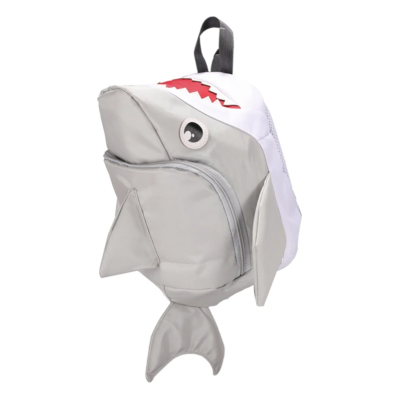 Gray Новая мода 3D мультфильм прекрасный детский сад рюкзак для мальчиков школьные сумки девочек рюкзаки детская сумка mochila - Цвет: Gray