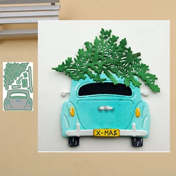 

Lucky Goddess Craft Metal cutting dies Auto Pine Tree Scrapbook paper craft knife mould blade punch stencils dies 2020