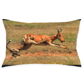 

Cheetah Fashionable pillowcase and rectangular decorative pillowcase 20 "x30"