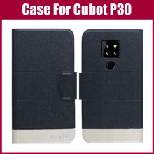Лидер продаж! Cubot P30 чехол 5 цветов Флип ультра-тонкий модный цветной кожаный защитный чехол для телефона Cubot P30 чехол