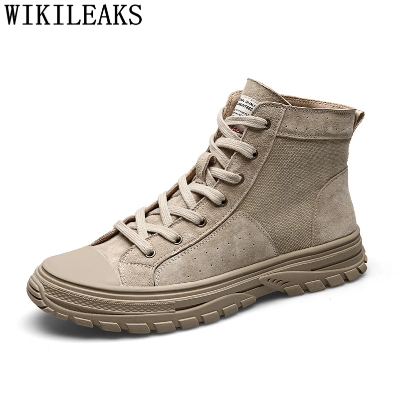 Ботильоны мужские кожаные ботинки мужские ботинки chukka Мужская обувь zapatos de Мужская обувь homme botas hombre erkek ayakkabi zapatos