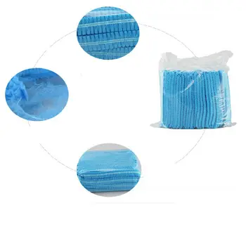 

100PCS Non-woven Stretchable Workshop Disposable Hat Dust-proof Breathable Anti-dust