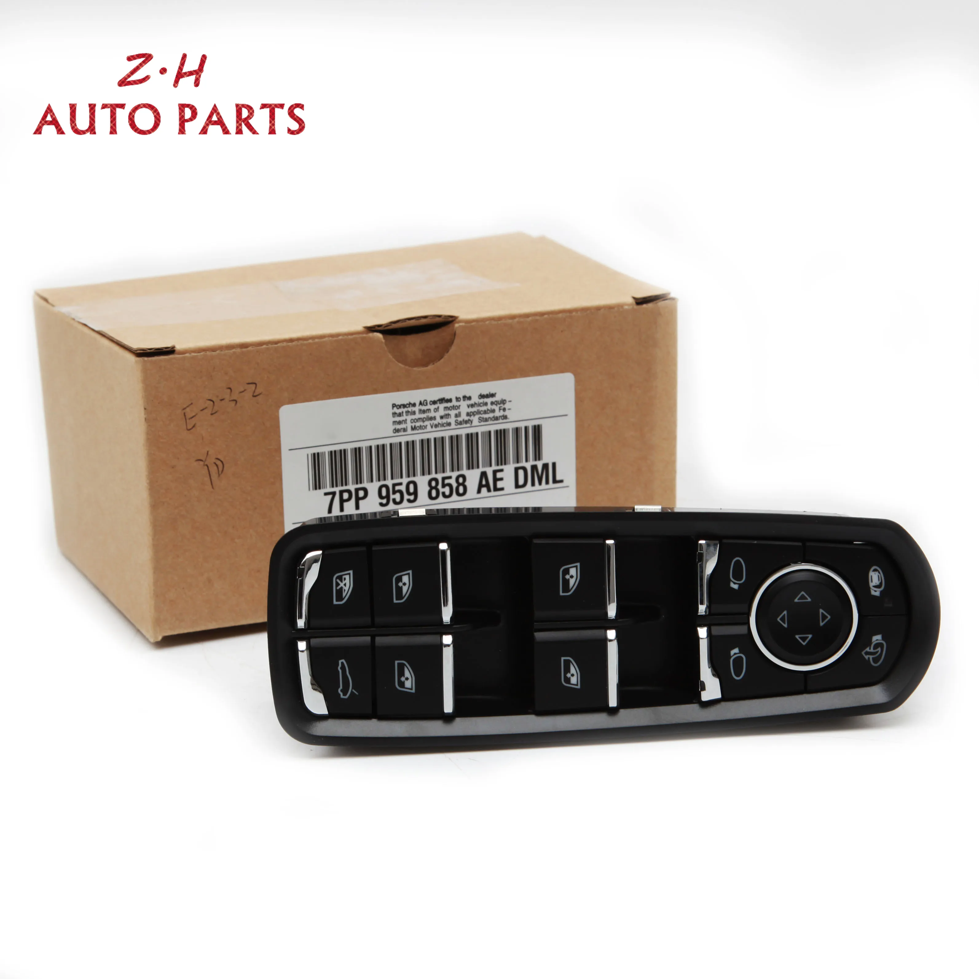 

7PP 959 858 Equipamiento Interior Window Control Elevator Switch For Porsche Macan Panamera Cayenne 7PP 959 858 AE 7PP 959 858AE