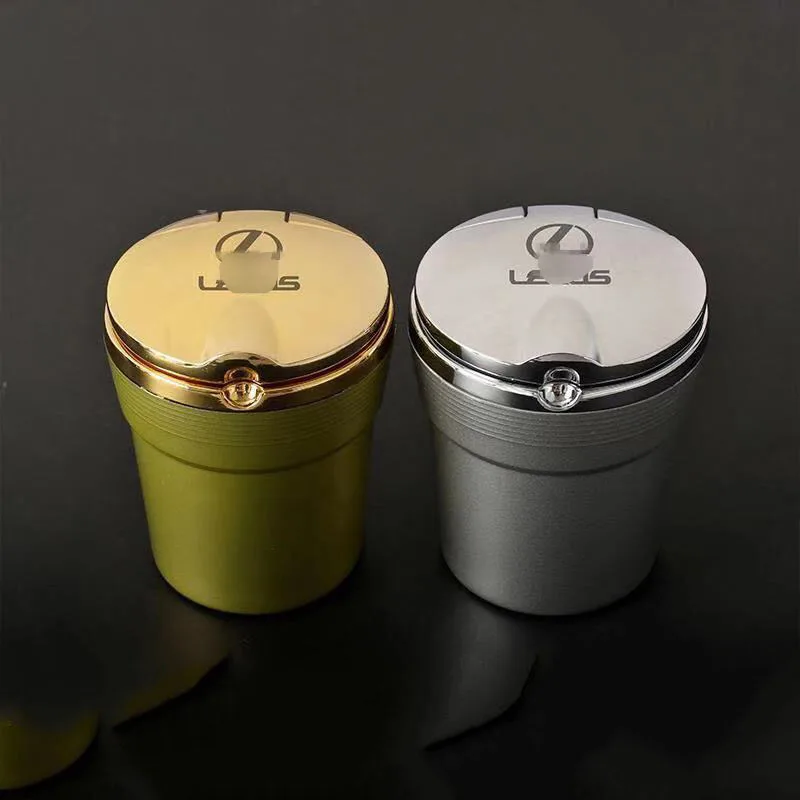 

For Lexus car ashtray ES200 ES300H IS NX200RX LX570GX with LED night light with lid ashtray