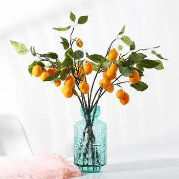 

Artificial Stem Creative Lemon Decorative Faux Fruit Faux Plant Photography Prop