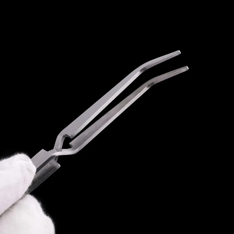Pinça de ação em aço inoxidável, pinça estilo de unha, clipe de manicure, arte em unhas, ferramentas de modelagem, pinça acrílica uv gel, pitada fixa