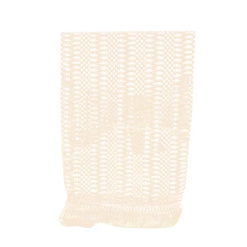 

With Tassels Wedding Decor Banquet Rustic Home Nordic Style Table Runner Natural Macrame Bridal Shower Hollowed Out Party