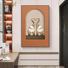 

Luxury Elephant Canvas Poster Modern Home Decor Animal Print Wall Art Painting Decorative Picture Living Room Decoration Mural