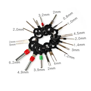 

Car Harness Terminal Ejector Line Maintenance Kit Stainless Steel Single Needle Double Needle Unlock Key Removal Car Repair