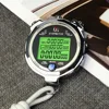 Waterproof Stopwatch Timer Luminous A Thousandth 0.001 Second 100 Channels Memory Stopwatch For Running Training Track Field 2