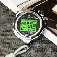 Waterproof Stopwatch Timer Luminous A Thousandth 0.001 Second 100 Channels Memory Stopwatch For Running Training Track Field 2