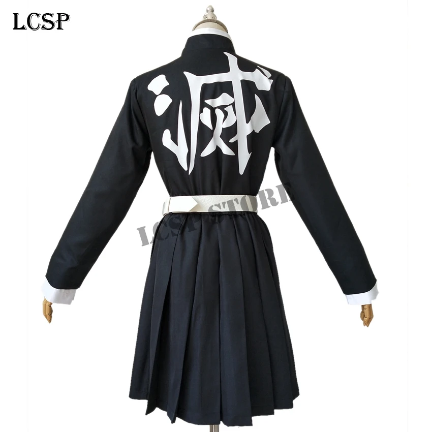 LCSP Demon Slayer Kimetsu no Yaiba Tsuyuri Kanawo японский костюм для косплея Аниме кимоно полный комплект униформы выходной костюм одежда