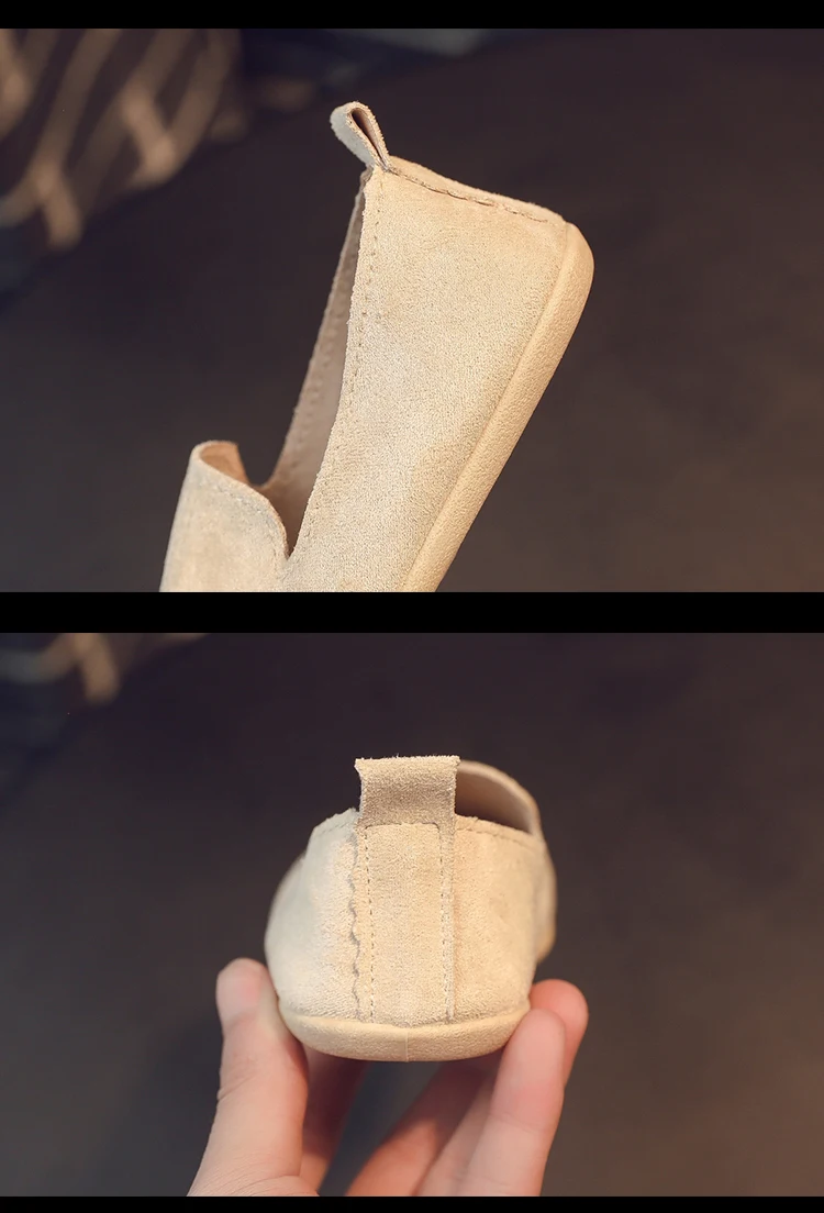 New Arrivals Girls Boys Shoes Children Loafers Slip-on Flat Shoes Baby Kids Flats Soft Princess Single Shoes Zapatos De Ninos