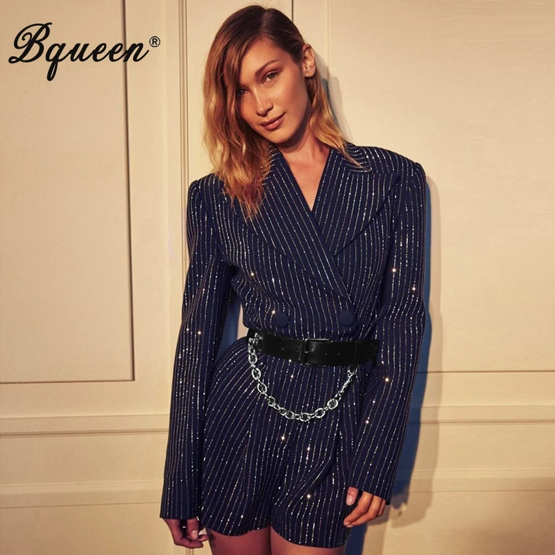 Bqueen Vrouwen Lovertjes Met Riem Korte Broek Lengte Volledige Mouw Ol Playsuits Club Party Jumpsuits Nieuwe Mode Trending 2019 Bqueen Vrouwen Lovertjes Met Riem Korte Broek Lengte Volledige Mouw Ol Playsuits Club Party Jumpsuits Nieuwe Mode Trending 2019