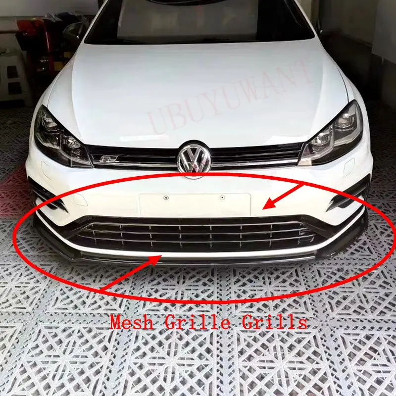 Передний бампер автомобиля вентиляционная решетка решетки для VolksWagen MK7 R-line не MK7 и не GTi