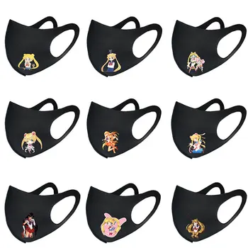 

Sailor Moon Cosplay Mask Mask Face Decoration Dust-Proof Anti-Fog Tsukino Usagi COS Props Men And Women Lovers Mask