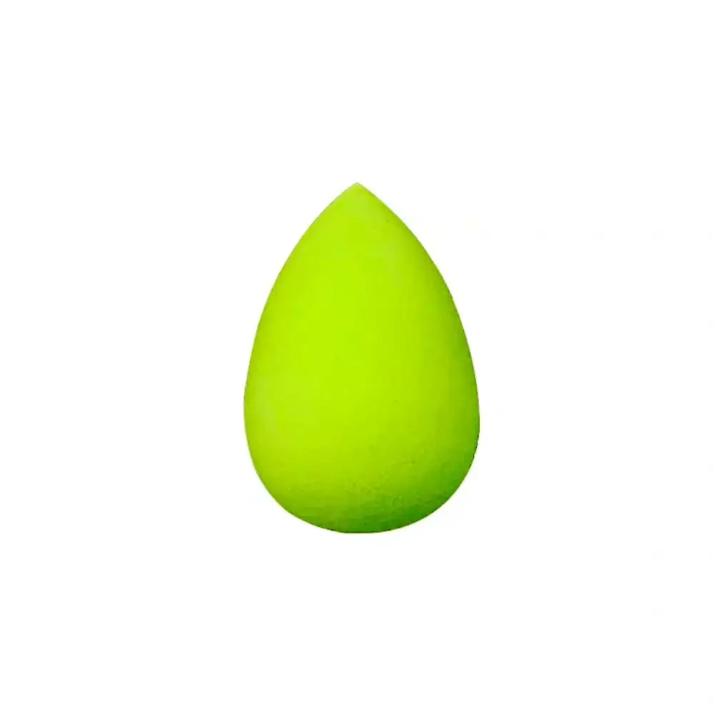 NeonGreen 1 шт. в форме капли воды Косметическая пуховка Зеленый Макияж смешивание губок лицо безупречный тональный крем Смешивание косметическая пудра пуховка - Цвет: NeonGreen