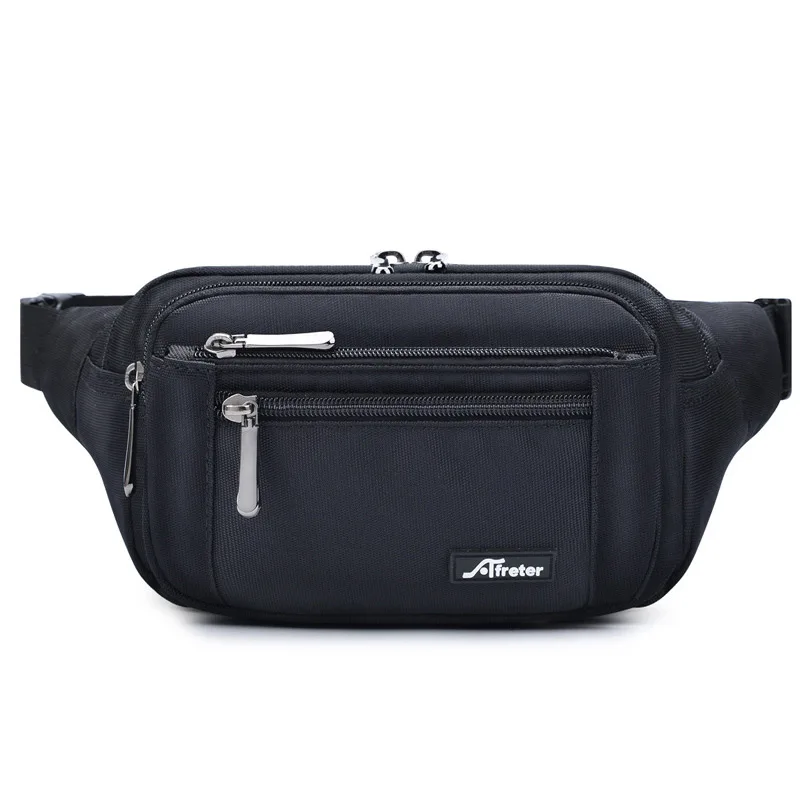 

Casual Fashion Chest Bag Multifunction Waterproof Outdoor Travel Crossbody Bag Large Capacity Solid Color Unisex Fanny Pack