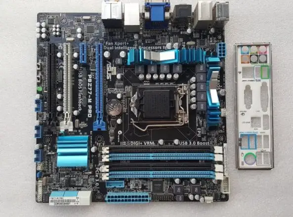 ^Cheap ASUS P8Z77-M PRO original motherboard DDR3 LGA 1155 USB2.0 USB3.0 SATA III HDMI 32GB Z77 Desktop Motherboard sales pc
