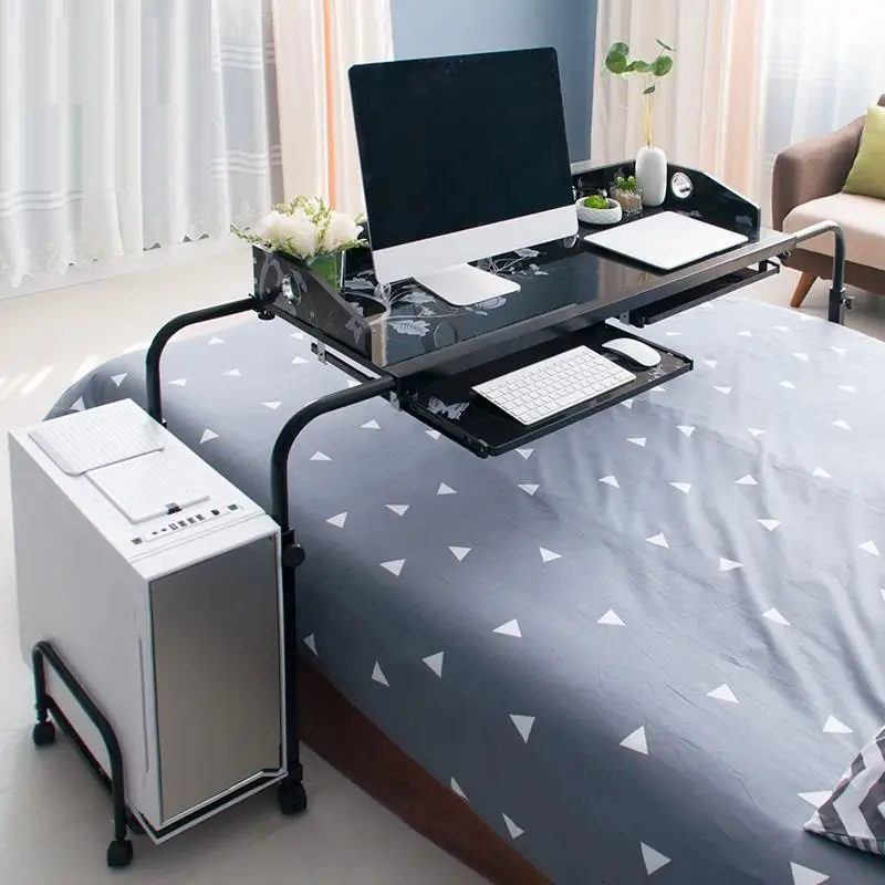 price cut  Mesa Para Escritorio Office Furniture Notebook Stand Bed Tray Laptop Bedside Adjustable Tablo Compu