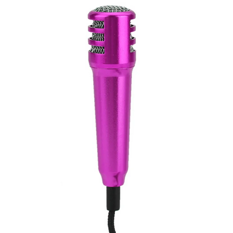 

Mini Microphone Mobile Small Microphone Mini Singing Microphone With Android Smartphone PC Laptop