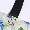 Fashion Laser Shopping Bag Foldable Dragonfly Flowers Eco Bag Large Reusable Storage Bag Tote Waterproof Fabric Non-woven 2