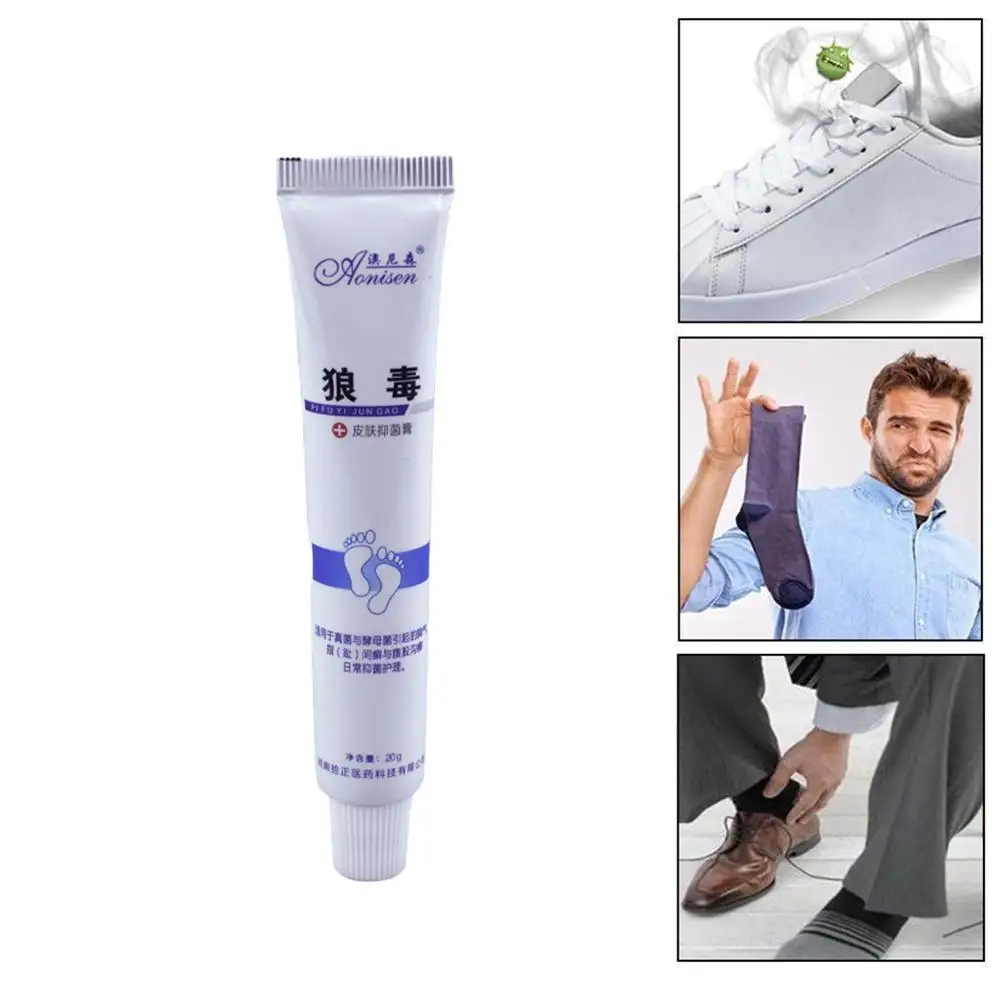 

20ml Athlete's Foot Antibacterial Cream Foot Cream Erosive Care Feet Itchy Ointm Beriberi Feet Blisters For Athlete Foot Pe B9Y2
