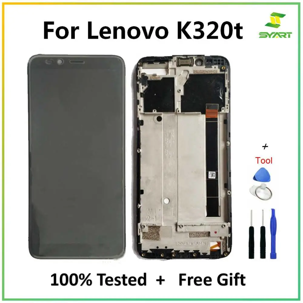 Для Lenovo K320t дисплей экран LCD сенсорный дигитайзер в сборе части + инструменты для 5