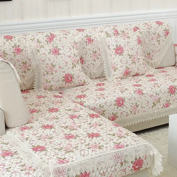 

Four Seasons Sofa Towel Flax Sofa Cover Sofa Anti-skid Lace Art Sofa Cloth Universal European Towel Cushion