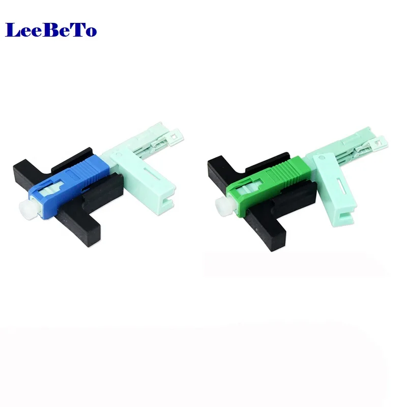 FTTH SC APC  Optical Fibe Quick Connector FTTH SC UPC  Fiber Optic Fast Connector Embedded High Quality den tal fiber optic quick coupling connector for high speed handpiece den tal equipment