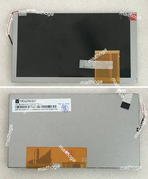 

TIANMA 6.2 inch TFT LCD Display Screen TM062RDS01 WVGA 800(RGB)*480