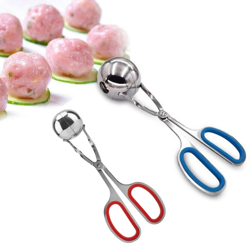 

Meatball Maker Stainless Steel Stuffed Meatball Clip DIY Fish Meat Rice Ball Maker