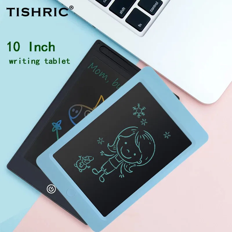 

TISHRIC 10 Inch Digital Graphic Tablet For Drawing LCD Writing Tablet Business Message Board With Stylus For Children Gifts