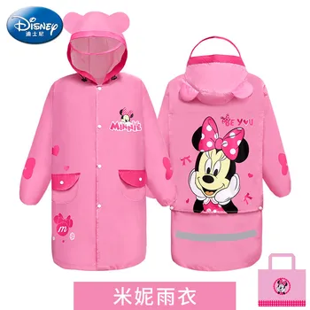 

Oxford cloth Raincoat for Children Schoolbag seat Cartoon Spiderman Kids Girls Rainproof Poncho Boys Rainwear Baby Rainsuit