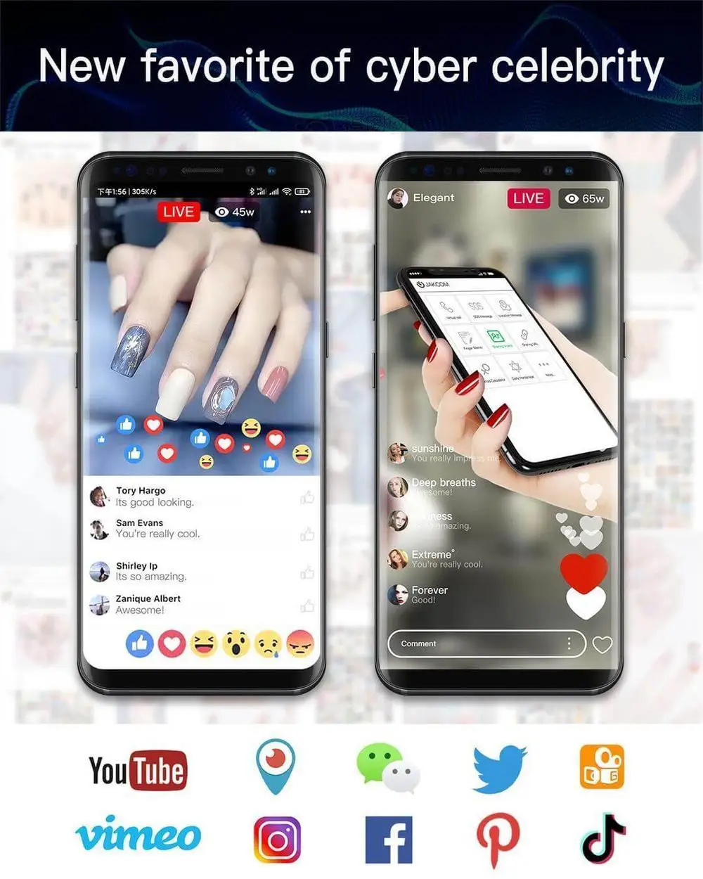 Jakcom N3 Smart Nail Flexible Chip Built in Skin-friendly Material Supports Virtual Call SOS Message Android IOS Available