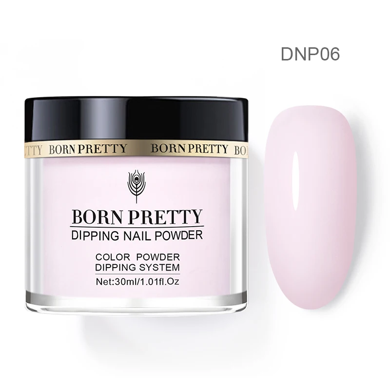 BORN PRETTY 10 ml Starlit Dipping Nail Powder Glittery Natural Dry Translucent Powder Dust Nail Art Decoration DIY Manicuring - Цвет: BP-DNP06-30ML