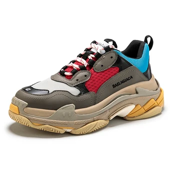 

2020 New Fashion Paris Triple-S Designer Shoes Low Platform Sneaker Triple S Mens Casual Women Sports Trainers zapatos Dad Shoes