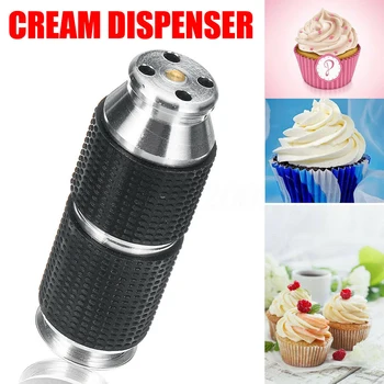 

Mini Cream Whippers 4 Hole Cream Foam Cracker Dispenser Rubber Grip Safe Gas Canister Dispenser Bottle Opener