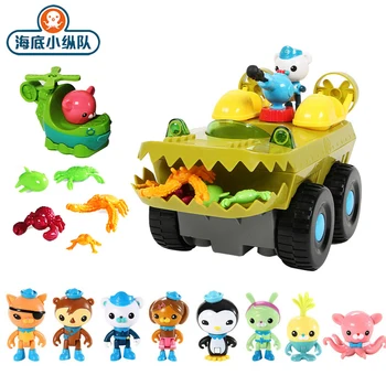 

The Octonauts Octopod GUP-K Crocodile Rescue Ship Barnacles Peso Kwazii Action Figure Scene Model Toy For Children Birthday Gift